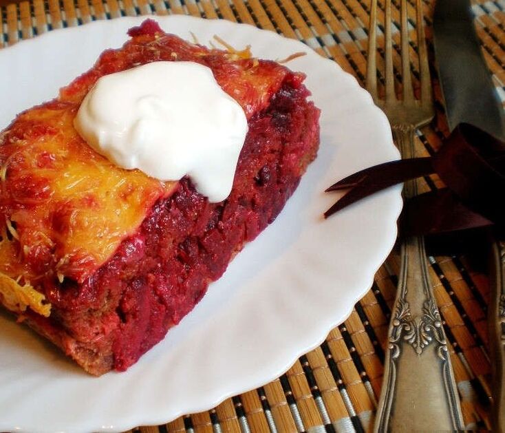 Zuppa di barbabietole per la gotta