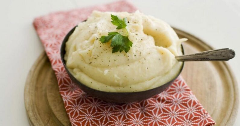 Purè di patate per la dieta 6 petali