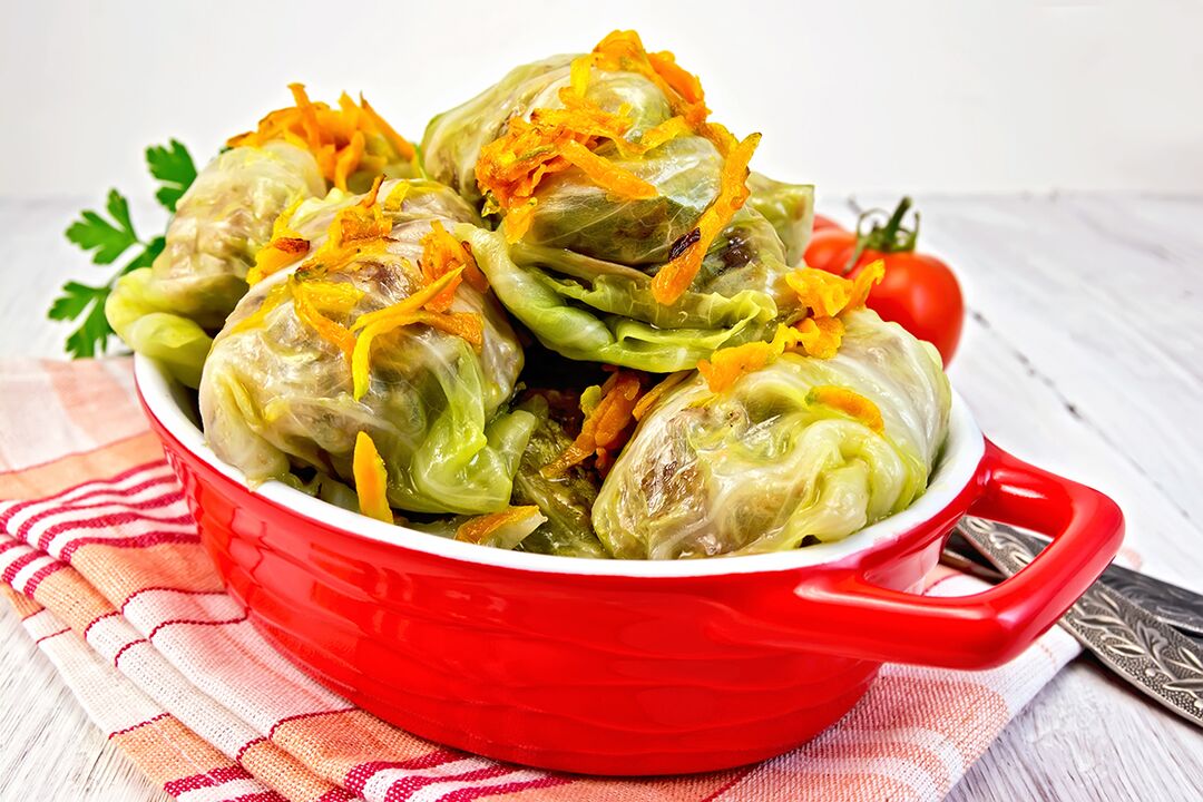 Involtini di cavolo per dimagrire