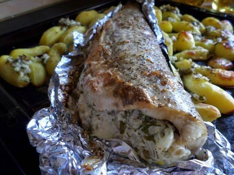 pesce al forno con pancreatite