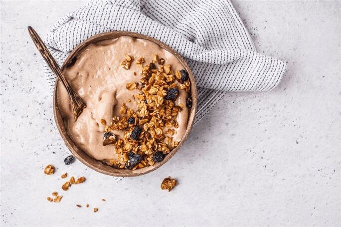 Muesli con una dieta sana