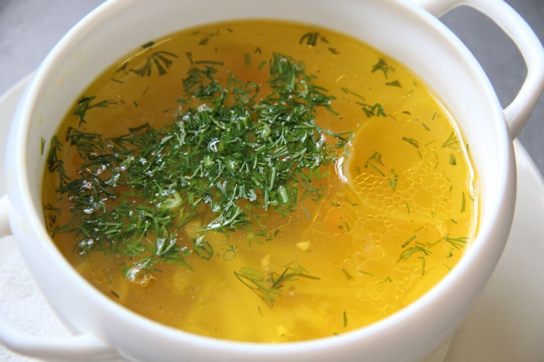 Brodo di pollo tailandese per chi segue la dieta Dukan