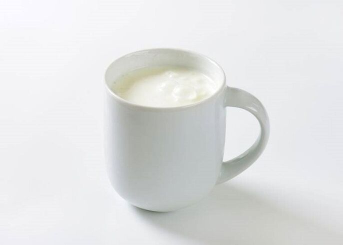 Togli la tazza dello yogurt